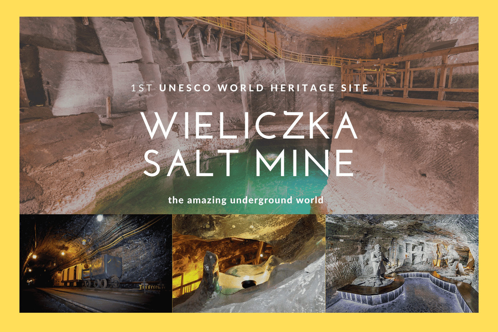 Von Krakau aus: Geführte Tour durch das Salzbergwerk Wieliczka (Abholung vom Hotel)