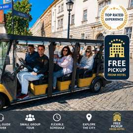 Stadtführung Krakau, Golfwagen. Private Komplett-Tour!