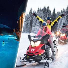 Krakau: Tour nach Zakopane mit Schneemobilen, Seilbahn & heißen Quellen