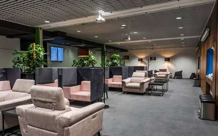 Business-Lounge am Flughafen KRK Krakau Johannes Paul II-Balice