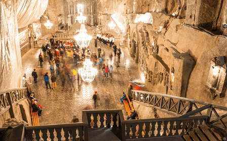 Von Krakau aus: Wieliczka Salt Mine Guided Tour