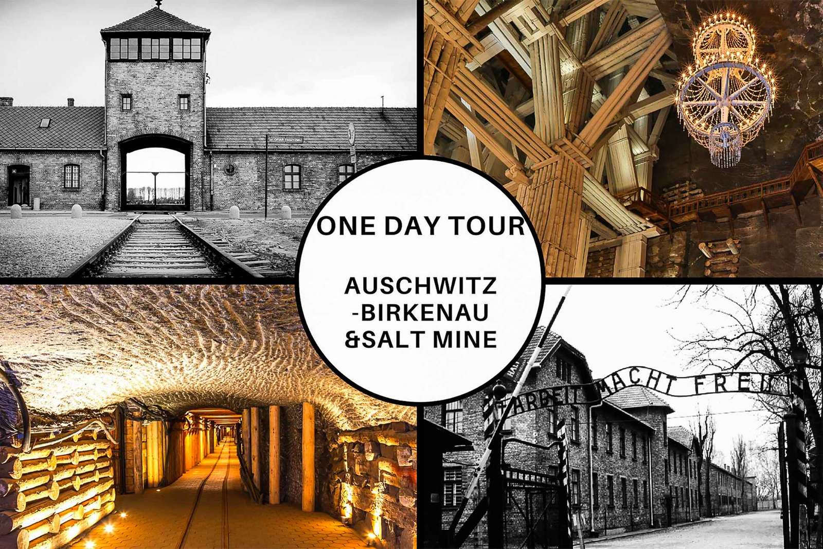 Krakau: Ganztagestour Auschwitz-Birkenau & Salzbergwerk mit Guide