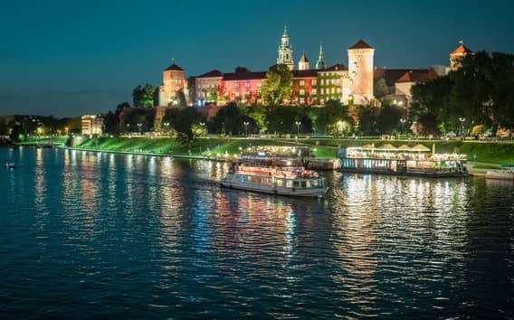 Kraków: Abend- oder Nacht-Flusskreuzfahrt
