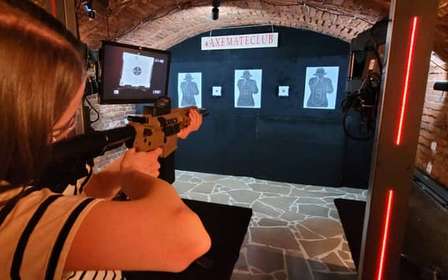 Krakau Axe Mate Club: Toegangbewijs schietbaan