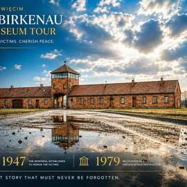 Krakau: Auschwitz-Birkenau rondleiding met hotel transfer
