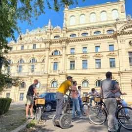 Krakau: Fietstour door de oude stad met een gids