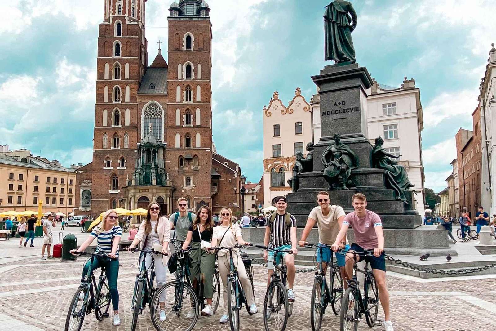 Krakau: Komplette Fahrradtour mit allen Highlights