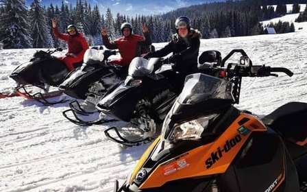 Von Krakau aus: Schneemobil & Thermalbäder Zakopane Tour