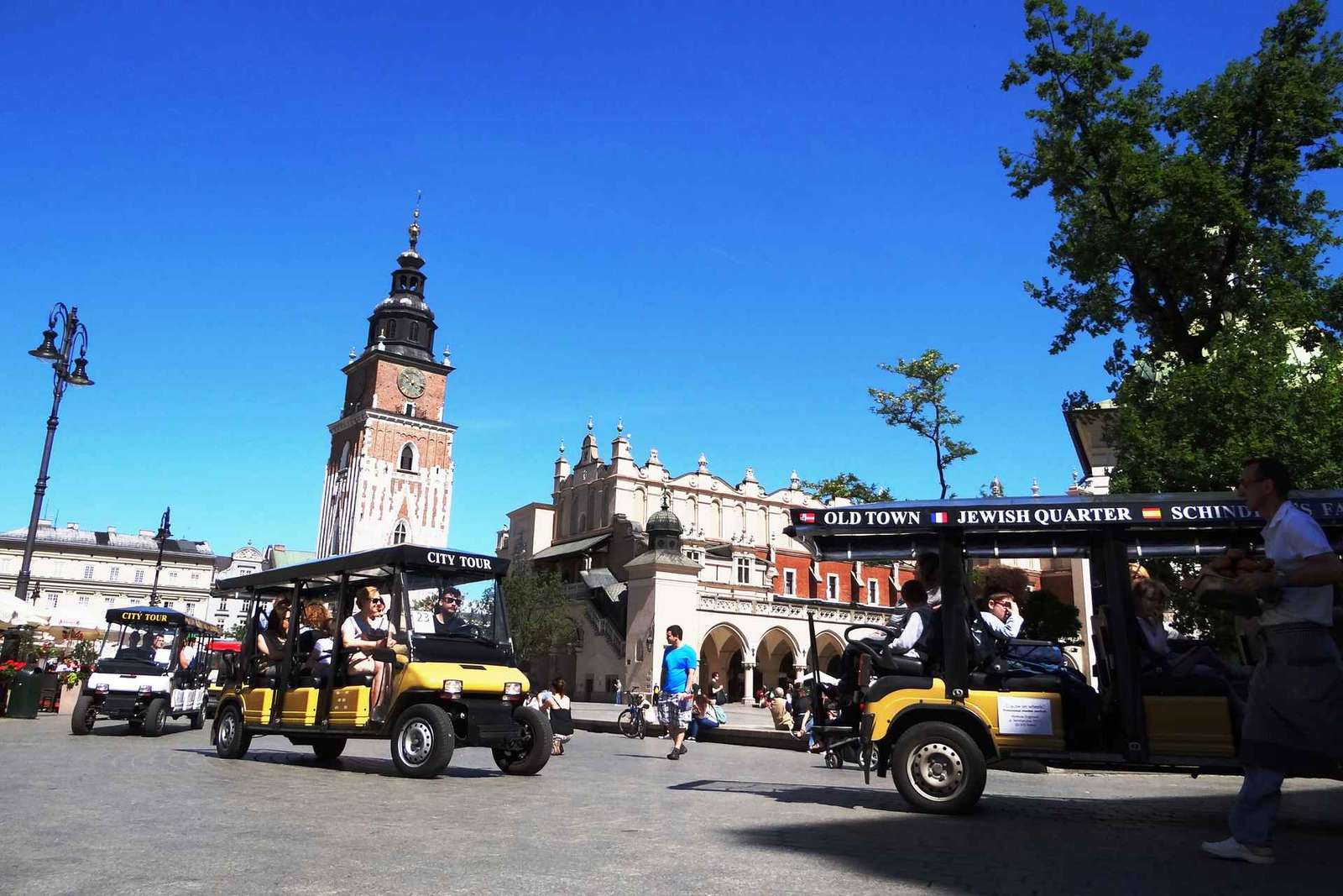 Krakau: stadstour per elektrische golfkar