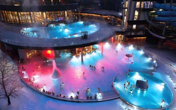 Krakau: Zakopane met warmwaterbronnen, kabelbaan & ophaalservice vanaf je hotel