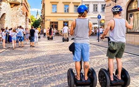 Krakau: Segwaytour door de Joodse wijk