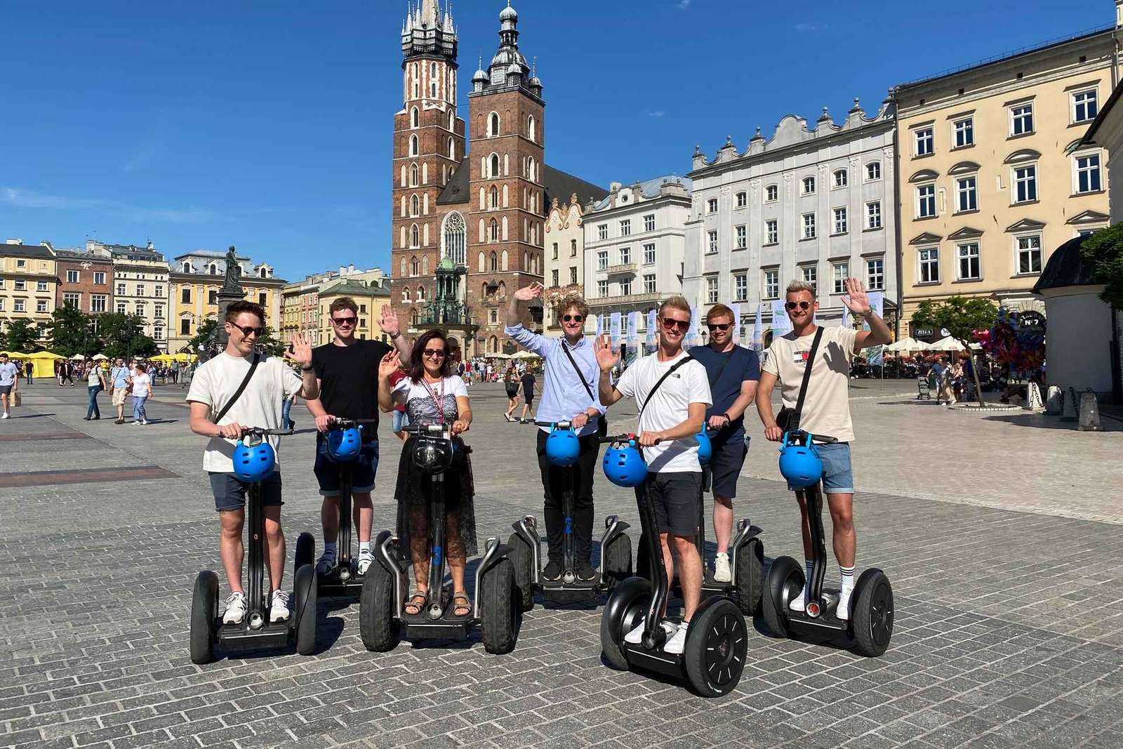 Krakau: Segwaytour door de oude stad 2 uur