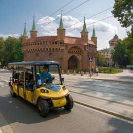 Krakau: stadstour per e-car